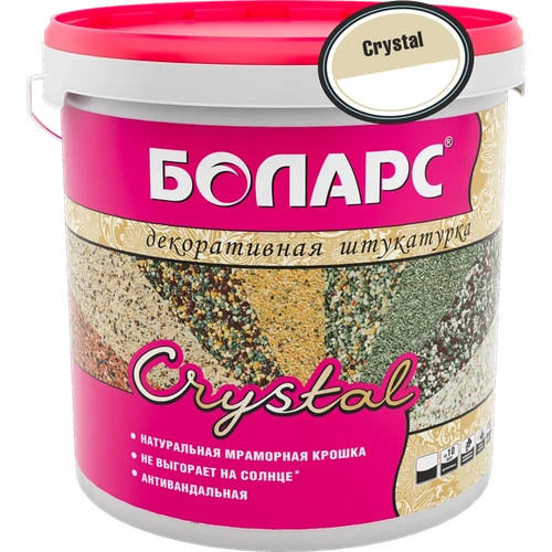 Декоративная штукатурка Crystal