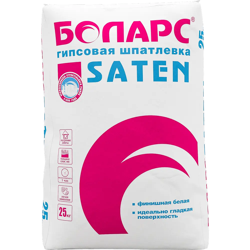 Шпатлевка гипсовая Saten (фото 1)